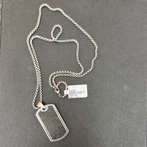 Stainless Steel Dog Tag Necklace by ItalGem